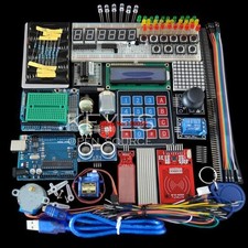 Arduino Uno R3 Starter Kit Breadboard Servo Motor LCD1602 Jumper Wires Robotics