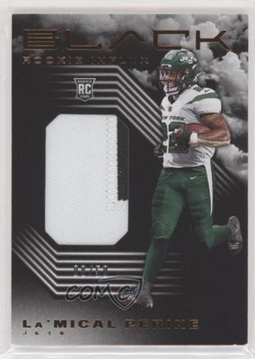 2020 Panini Black Rookie Influx Materials Copper 8/50 La'Mical Perine RC ow1