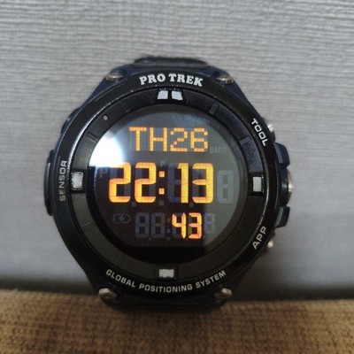 CASIO PROTREK Smart WSD-F20 Watch - Battery Replaced from Japan USED