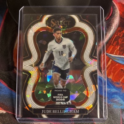 2025-26 Select FIFA World Cup JUDE BELLINGHAM Cracked Ice Prizm /380 ENGLAND