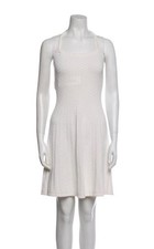 Chanel 25p Ivory Halter dress Small
