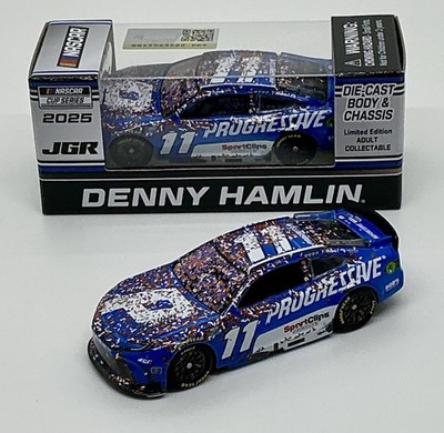 2025 1/64 #11 Denny Hamlin Progressive Dover Win Camry Ltd. Edition SD Shipping