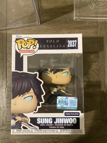 FUNKO POP SUNG JINWOO SOLO LEVELING SUPREME LE EXCLUSIVE 9500 PCS #2037
