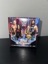 2026 TOPPS CHROME WWE Wrestling MEGA BOX (48 Cards) Brand New Sealed - IN HAND