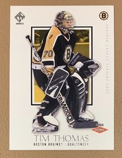 2002-03  02-03  TIM  THOMAS  PRIVATE  STOCK  RC  ROOKIE