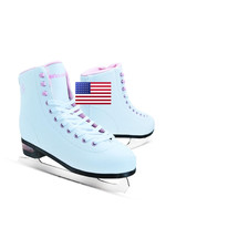 Wellwon Ice Skates For Women Adult Figure Skates Air Cushion Classic White