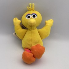 Tyco Sesame Street Beans BIG BIRD Muppet 8" Plush Vintage 1997 w/ Tag