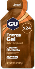 Energy Original Sports Nutrition Energy Gel, 24-Count, Caramel Macchiato