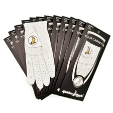 Golf Glove 12 Pack Genuine 100% Cabretta Leather Golden Eagle - FAST SHIPPING