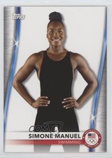 2021 Topps US Olympic & Paralympic Team and Hopefuls Simone Manuel #27 00gy