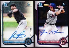 Jared Poland Auto 2022 Bowman Draft Chrome Refractor CDA-JPD /499 & McKenzie -JM