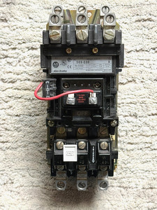 Allen Bradley AB 509-COD Size 2 Starter 120V Coil Series B Size 2 509-C0D
