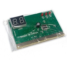 PCI Motherboard Diagnostic Card Computer Fault Test Card Desktop 2- Bit
