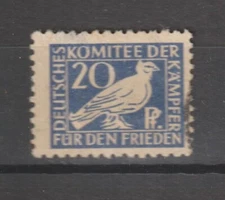 Germany Revenue Stamp Fiscal DDR Spendenmarke Freedom Fighters Comittee fee