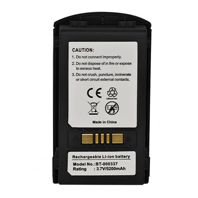 For Motorola Zebra Symbol MC3300 MC330K BT-000338-01Battery BT-000337-01 5200mAh