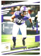 2022 Panini Prestige D.J. Wonnum #196 Minnesota Vikings