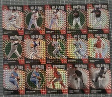 15 Card Lot 2022 Panini Mosaic Holofame Insert - 8 Silver + 5 Green Prizm 2 Base