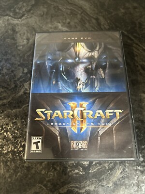 StarCraft II: Legacy of the Void (2015) Windows + Mac Game dvd In Case