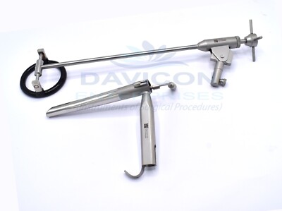 Kleinsasser Laryngoscope Holder and Chest Support used in laryngeal procedures