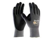 3 Pairs 34-874 Maxiflex Ultimate Nitrile Micro-Foam Coated Gloves Size Small