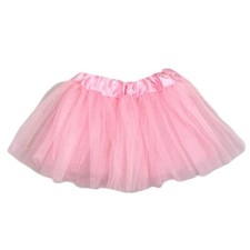 Light Pink Baby and Toddler Tutu 12 inches long Fits 12 months to 8 years