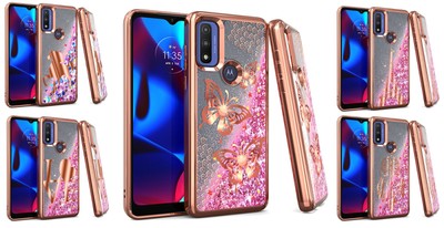 Tempered Glass / Liquid Cover Phone Case For Motorola Moto G Pure XT2163DL