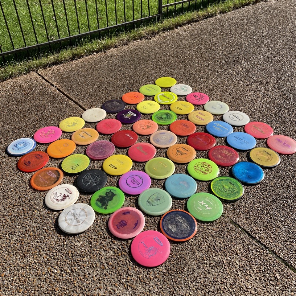 Disc Golf Discs Bulk Sale 54 Discs Mostly Drivers eBay