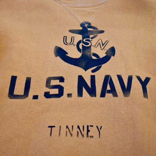 Warehouse U.S. Navy sudadera con ruedas, hecha en Japón, talla 38 - Imagen 11 de 16