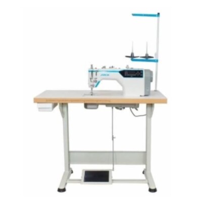 JACK A4F-H - 1-needle auto. lockstitch, DD, LED, trimmer, medium/heavy sewing