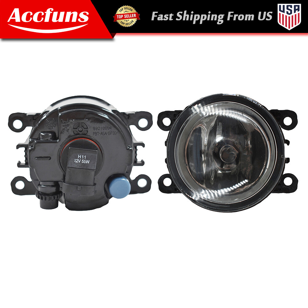 For Nissan Frontier 2017-2011 RH+LH Side Fog Lamps w/H11 Bulds