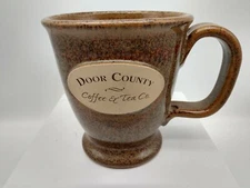 Sunset Hill Stoneware Handmade Mug Door County 16 oz capacity 4 3/4 inc tall