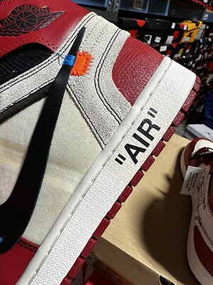 fake jordan 1 chicago off white