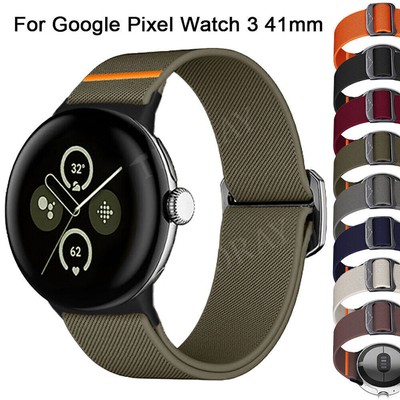 Für Google Pixel Watch 3 2 1 41mm Sport Nylon Uhrenarmband Ersatz Armband Strap