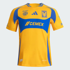 TIGRES UANL HOME 24/25 - FÚTBOL - AMARILLO - GIGNAC 10 - AJUSTE MEDIO DELGADO