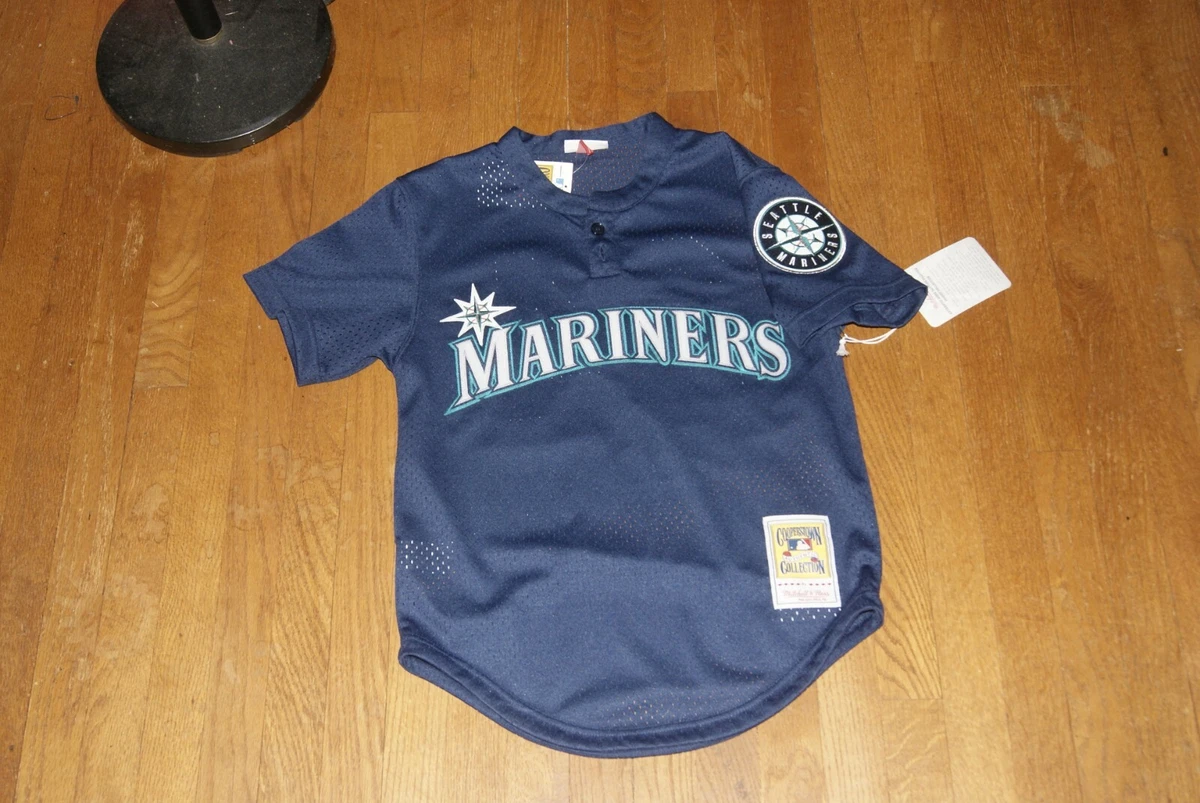 mitchell and ness mariners jersey