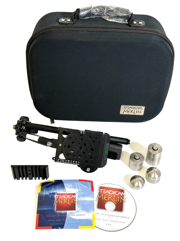 Complete Steadicam Merlin Camera Stabilizer System w/ Case - Image 3 of 4