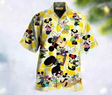Mickey Mouse 3D HAWAII SHIRT Mother Day Gift All Over Print Best Price Us Size