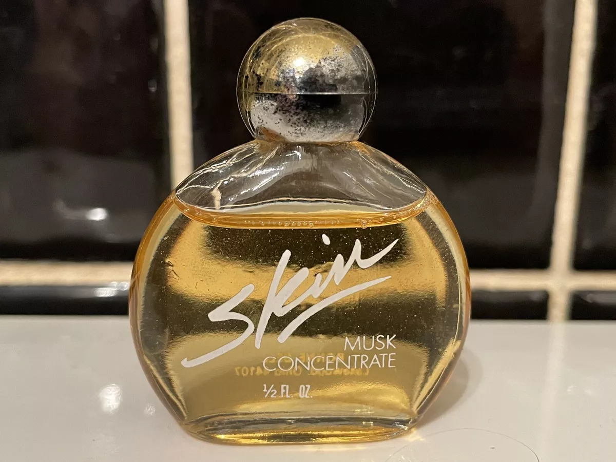 Vintage Bonne Bell Skin Musk Concentrate 1 2 fl oz RARE