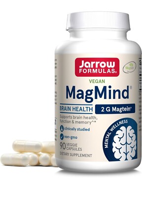 Jarrow Formulas MagMind Cognition and Brain Health Supplement - 90 Capsules