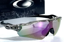NEW Oakley RADAR EV PATH Grey Smoke POLARIZED Galaxy Violet Sunglass 9208