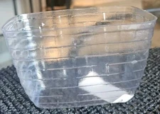 LONGABERGER INAUGURAL BASKET PROTECTOR #40517 5"Lx3.25"Hx2.5"D CLEAR PLASTIC