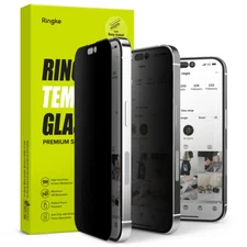 iPhone 13 Pro Max/ Pro / Plus /13 Privacy Screen Protector Ringke Anti-Spy Glass