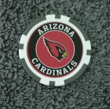 NFL ARIZONA CARDINALS SOUVENIR COLLECTIBLE POKER CHIP GOLF BALL MARKER