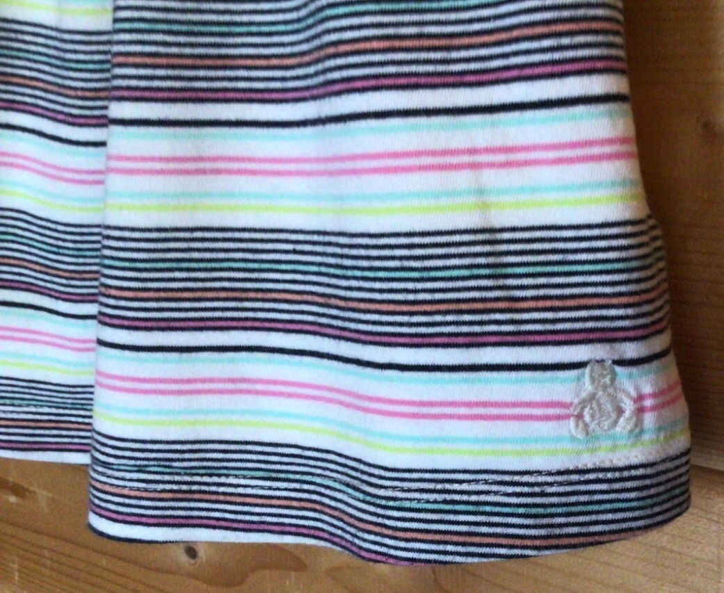 Worn in Great Condition Baby Gap Girls Stripy Top Aged 18-24 Months image 3