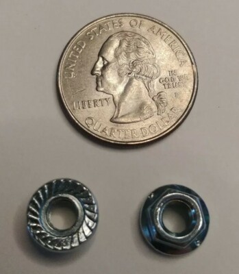 2 x M5 0.8 Husqvarna 122 355 555 343 265 235 Air Filter Trimmer Brushcutter Nuts