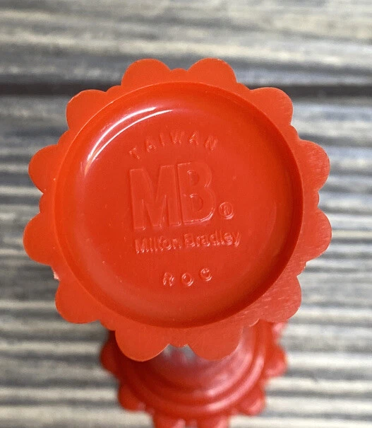 Temporizador tabú de celebridades Milton Bradley 1991 de colección rojo azul pieza de repuesto Foto 4 de 4