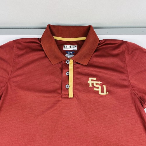 Florida State University Seminoles Polo di Majestic Sezione 101 Uomo Taglia M U5 - Foto 5 di 7