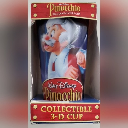 1994 Walt Disney 70th Anniversary Collectible 3-D "Pinocchio" Cup! - Picture 2 of 4