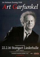 Art Garfunkel - The Concert , Stuttgart 2015 | Konzertplakat | Poster