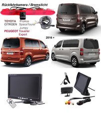 Rückfahrkamera mit Monitor Peugeot Expert Citroen Space Tourer Toyota ProAce 16
